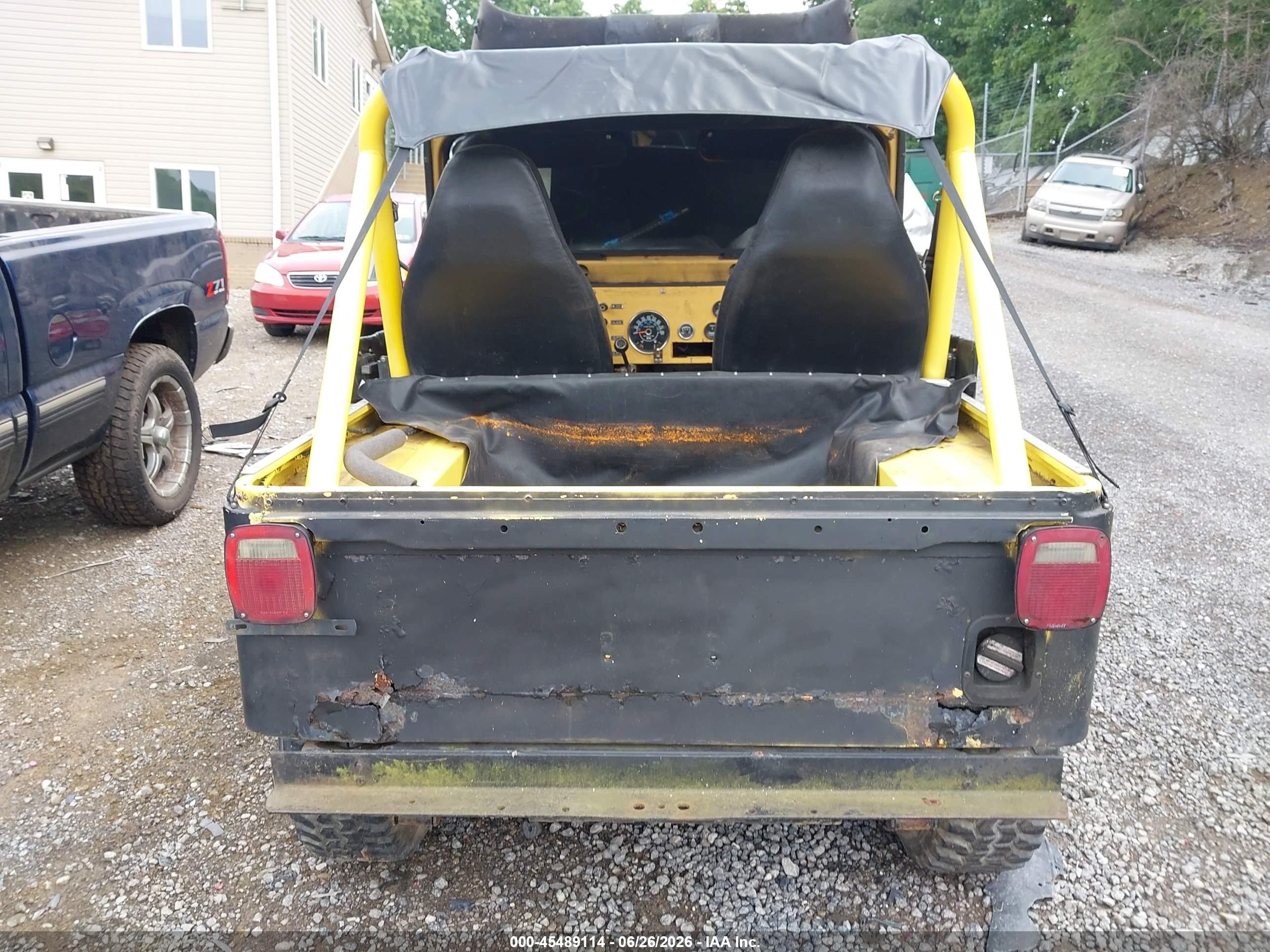 1982 Jeep Jeep Cj5 Black vin: 1JCBN85AXCT012152
