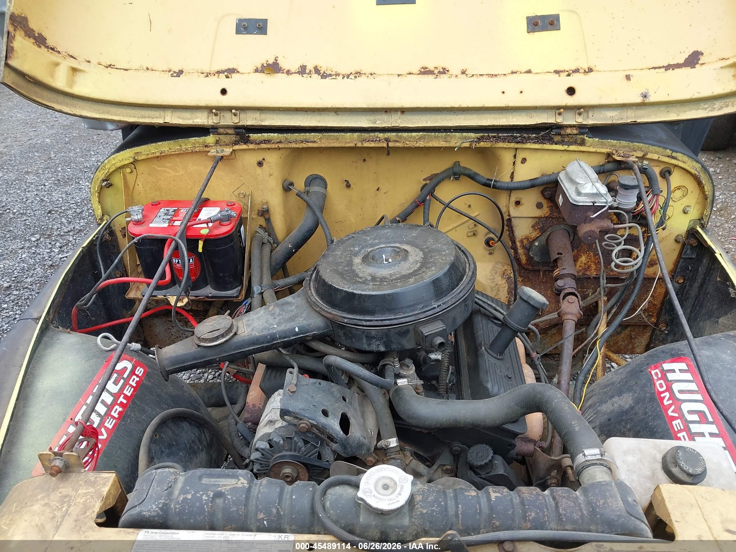 1982 Jeep Jeep Cj5 Black vin: 1JCBN85AXCT012152