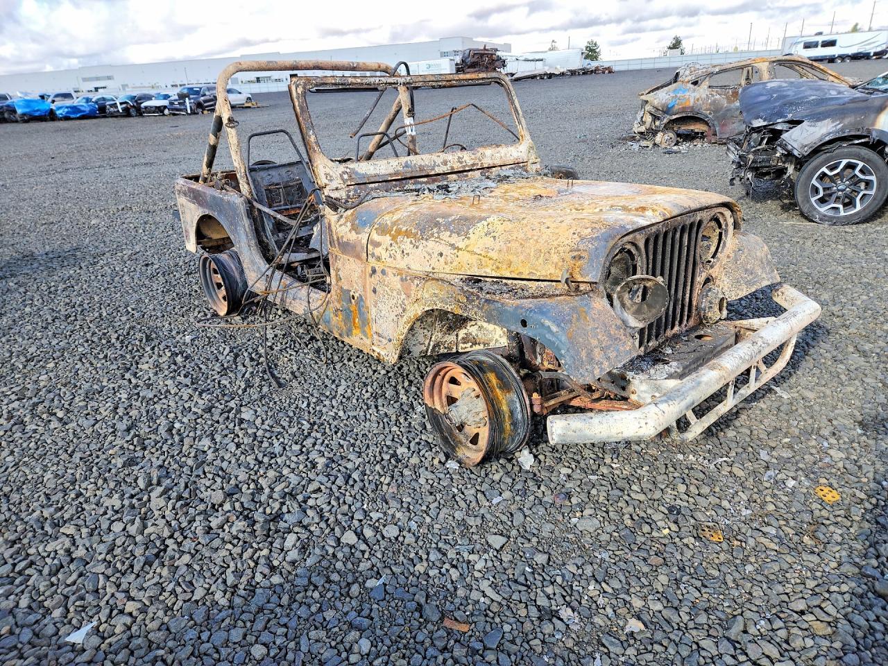 1986 Jeep Jeep Cj7 Burn vin: 1JCCF87A5GT088883