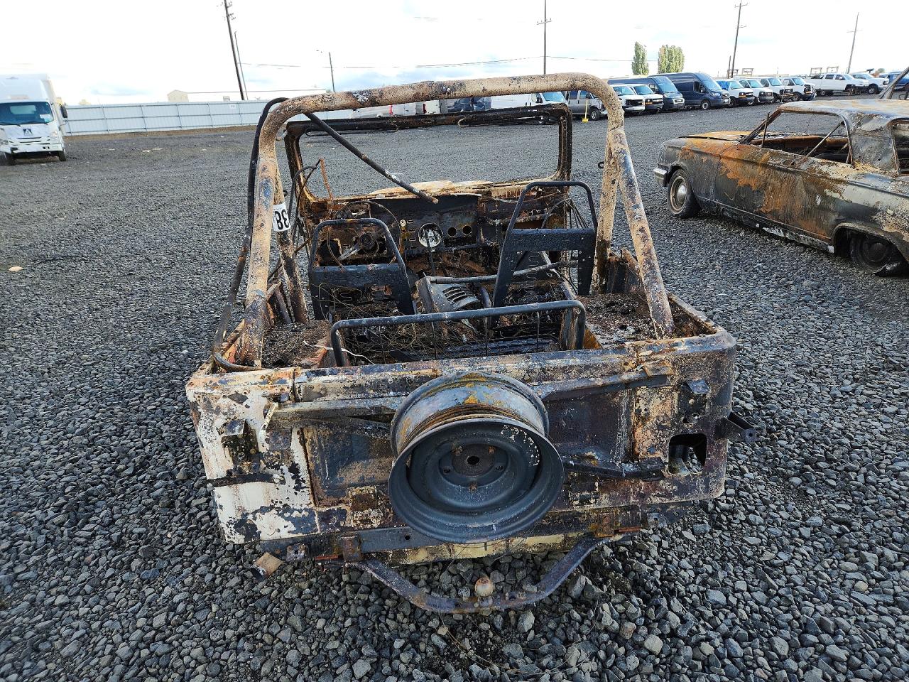 1986 Jeep Jeep Cj7 Burn vin: 1JCCF87A5GT088883