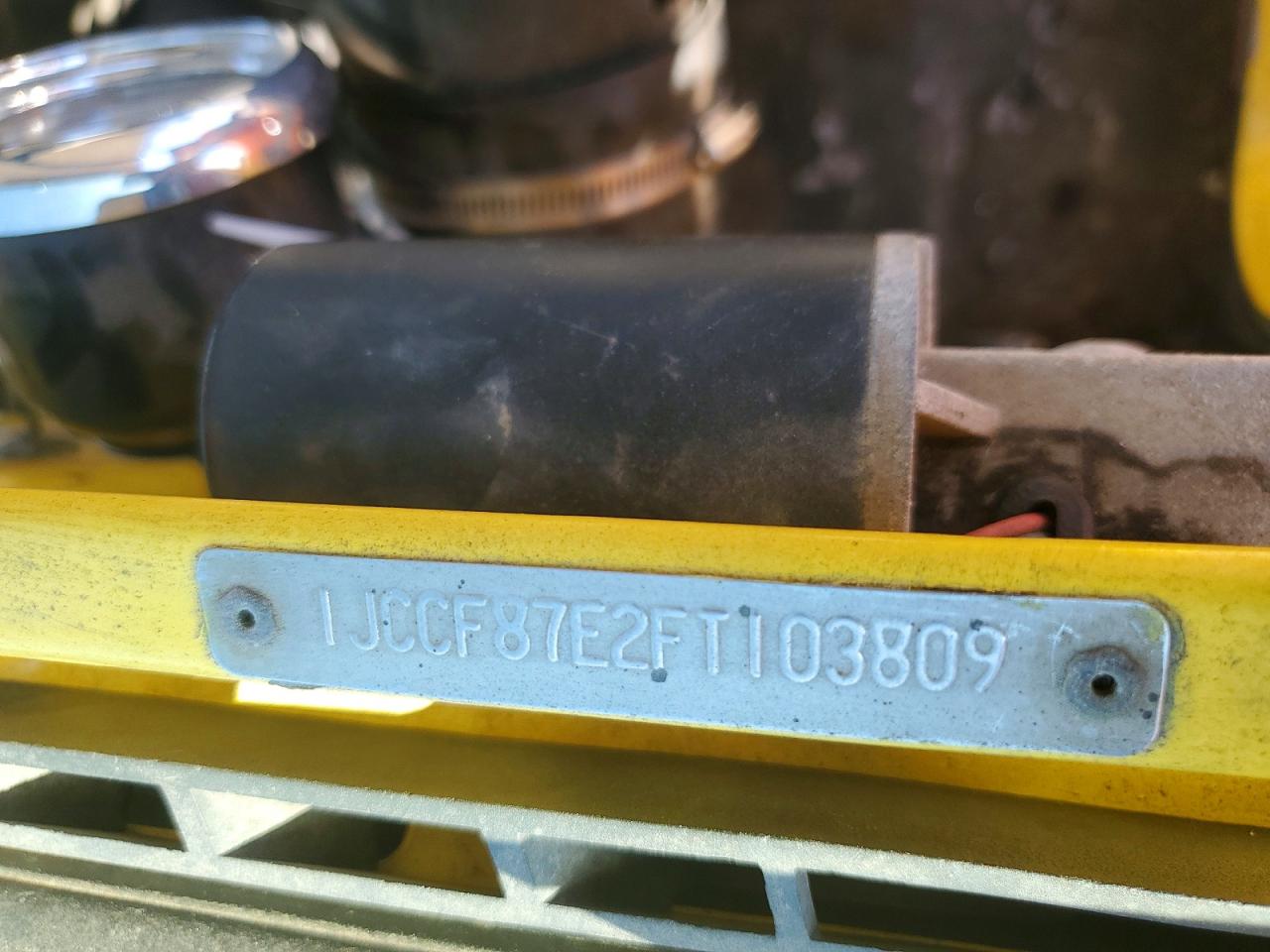 1985 Jeep Jeep Cj7 Yellow vin: 1JCCF87E2FT103809