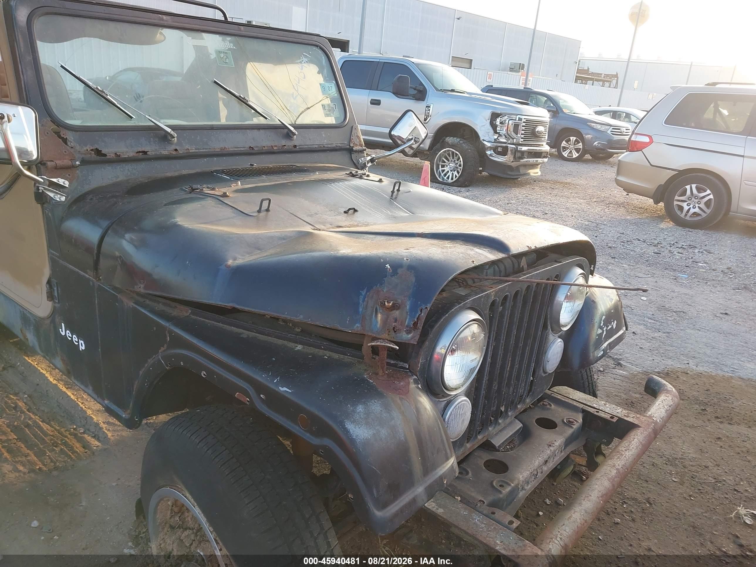 1986 Jeep Jeep Cj7 Black vin: 1JCCF87E5GT114305