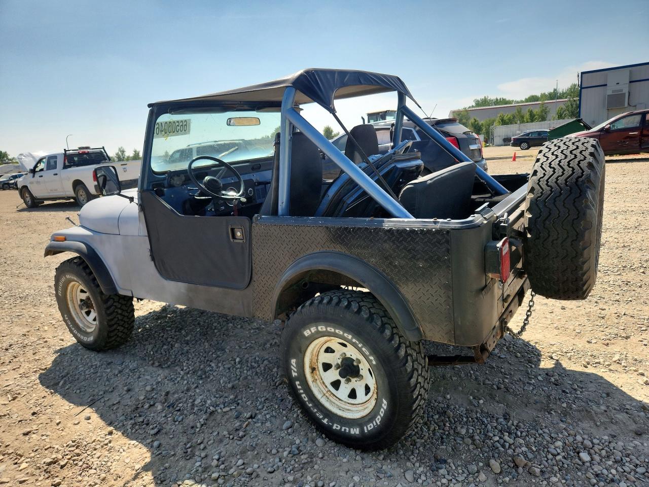 1984 Jeep Jeep Cj7 Blue vin: 1JCCF87E7ET086794
