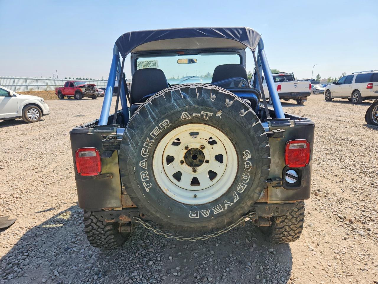 1984 Jeep Jeep Cj7 Blue vin: 1JCCF87E7ET086794