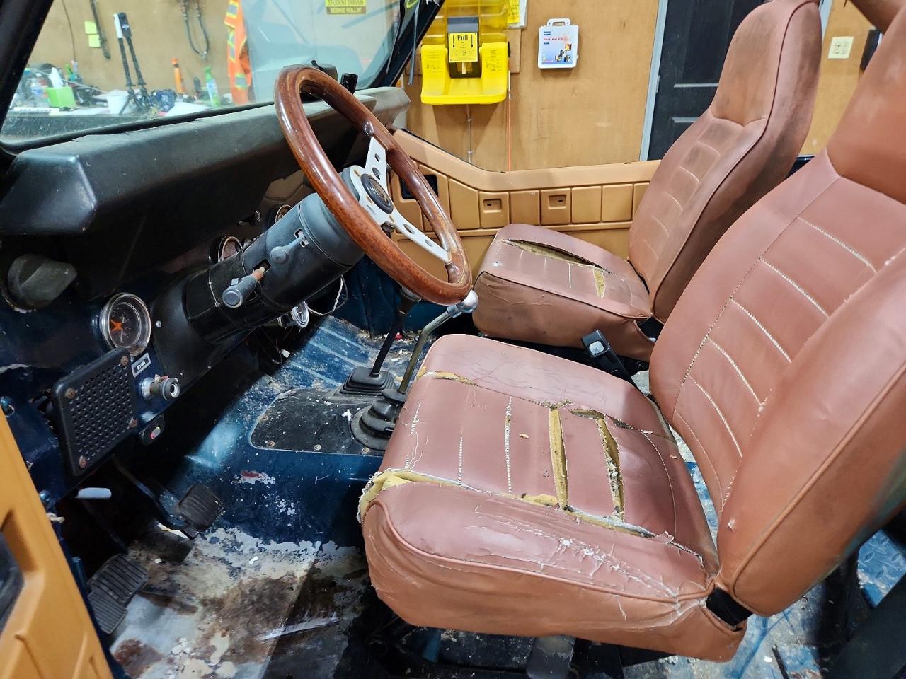 1984 Jeep Jeep Cj7 Green vin: 1JCCM87A5ET048399
