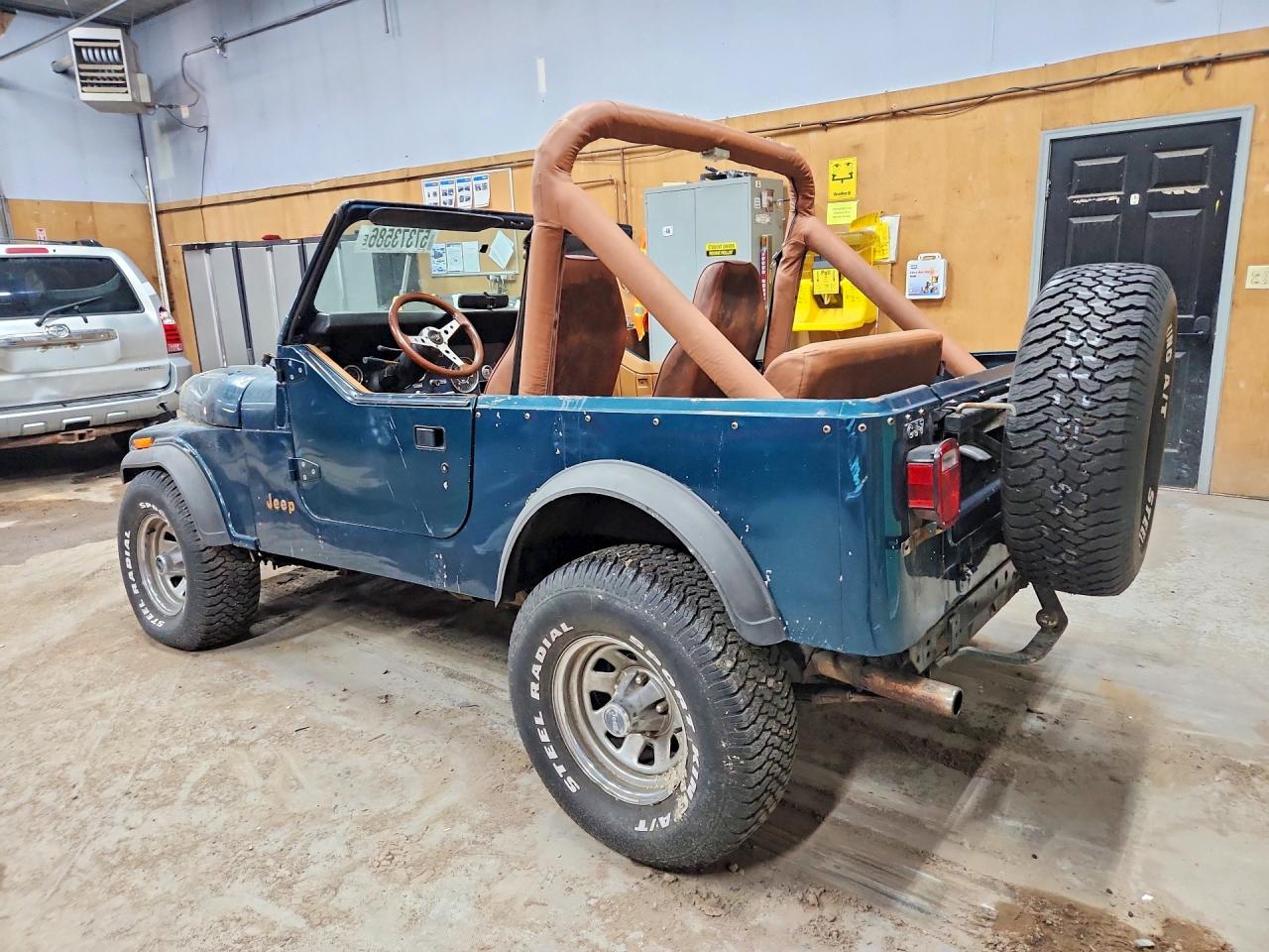 1984 Jeep Jeep Cj7 Green vin: 1JCCM87A5ET048399