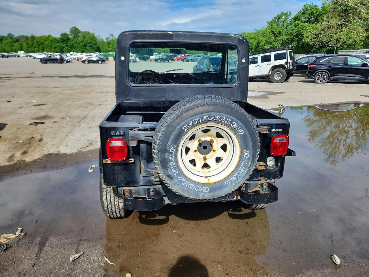 1984 Jeep Jeep Cj7 Черный vin: 1JCCM87A5ET056759