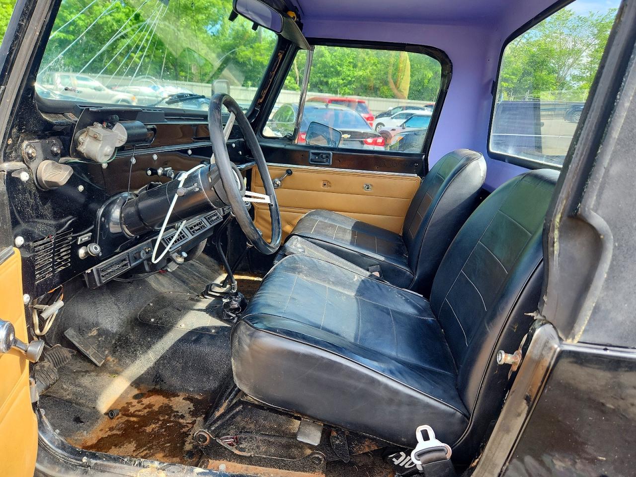 1984 Jeep Jeep Cj7 Черный vin: 1JCCM87A5ET056759