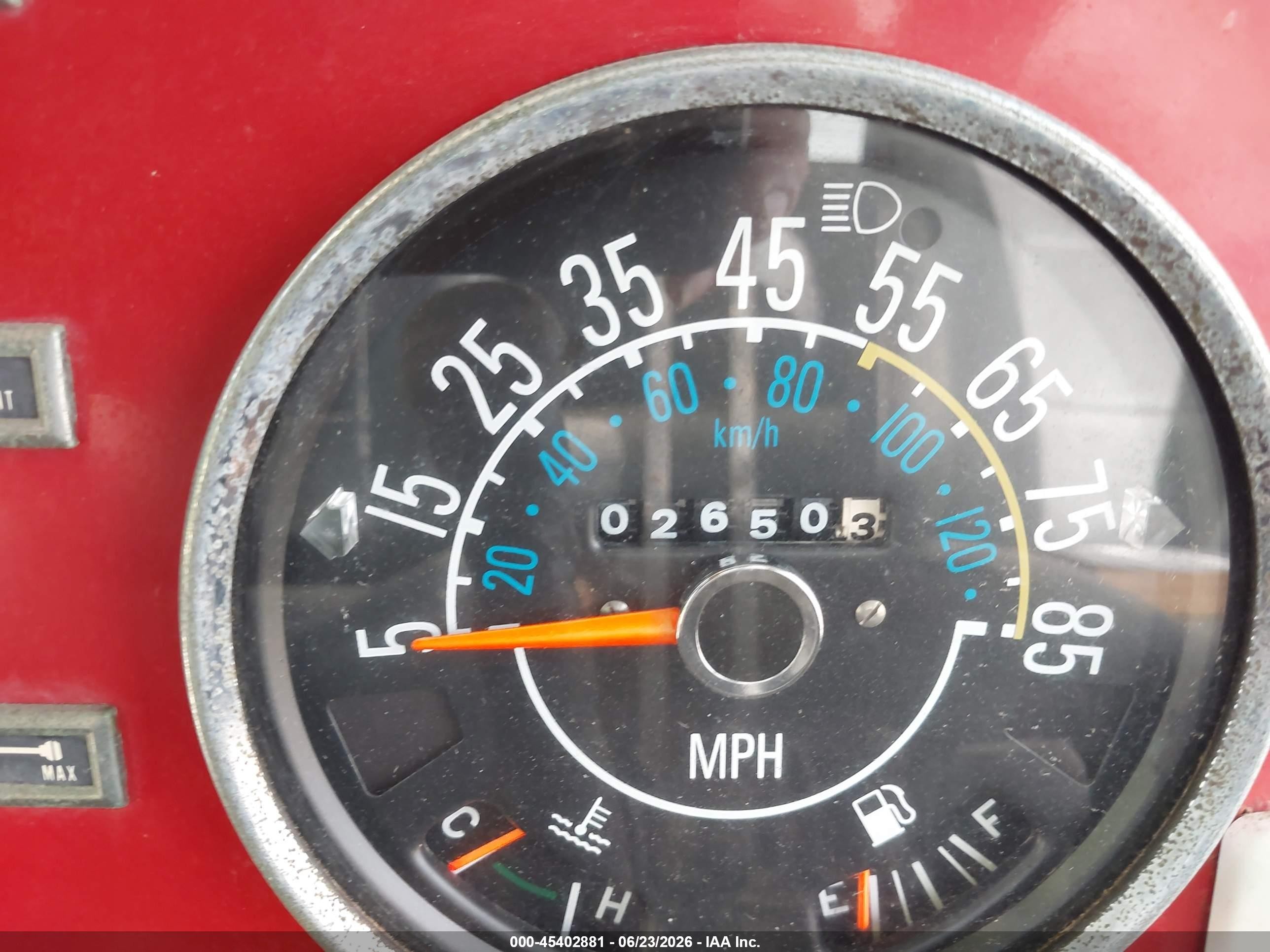 1983 Jeep Jeep Cj7 Tan vin: 1JCCM87A8DT020725