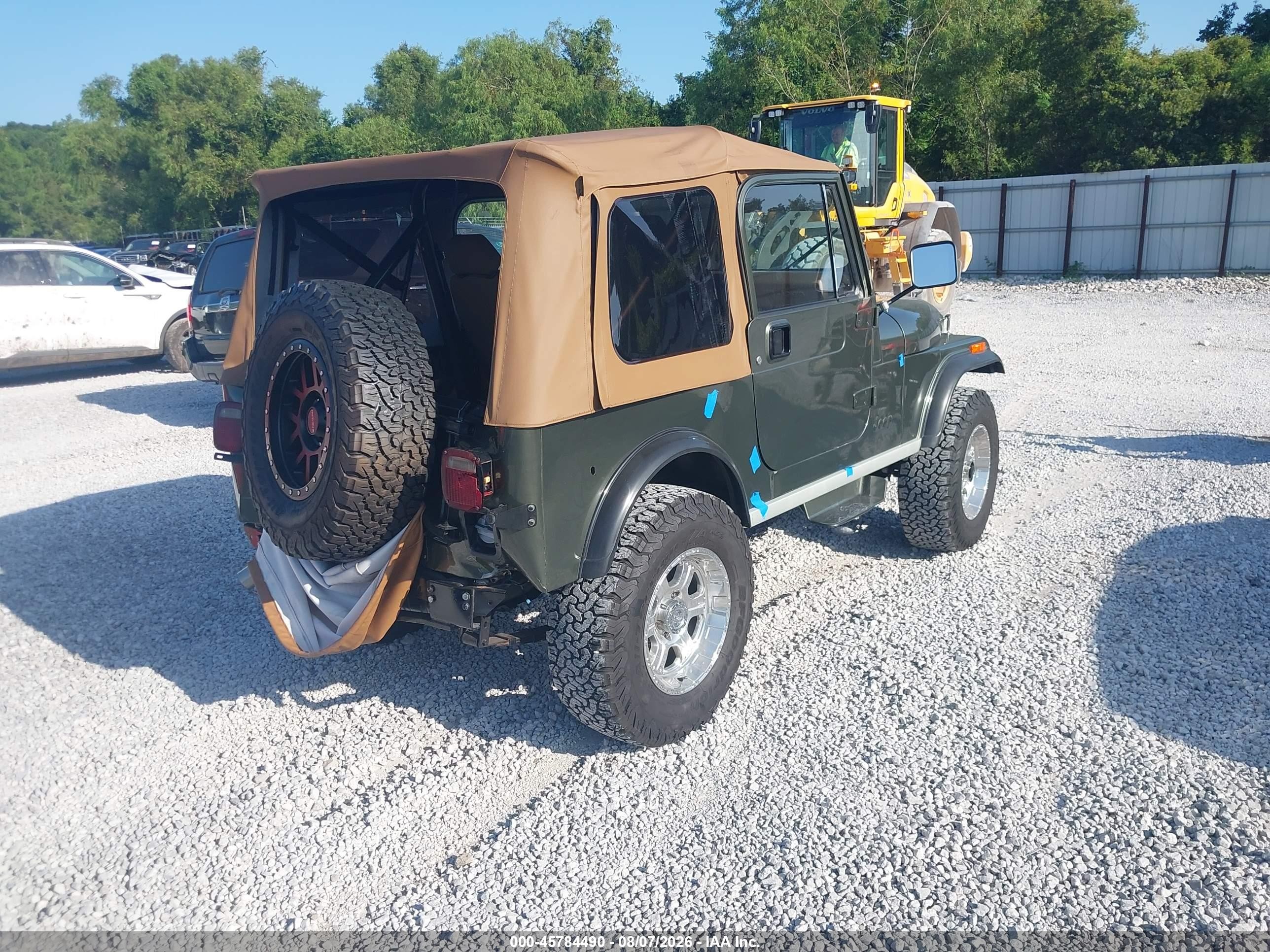 1984 Jeep Jeep Cj7 Зеленый vin: 1JCCM87A9ET109270