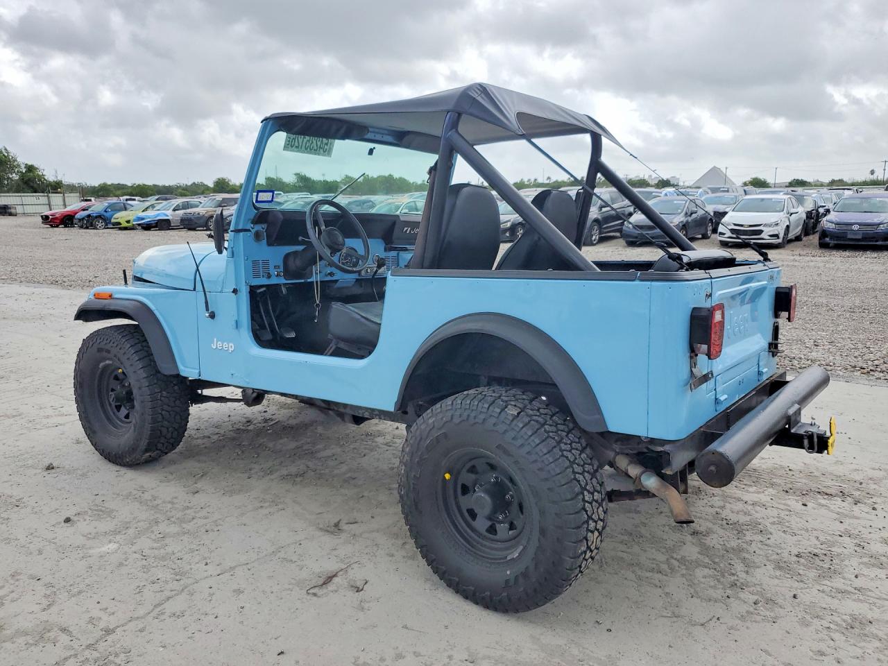 1983 Jeep Jeep Cj7 Blue vin: 1JCCM87AXDT067075