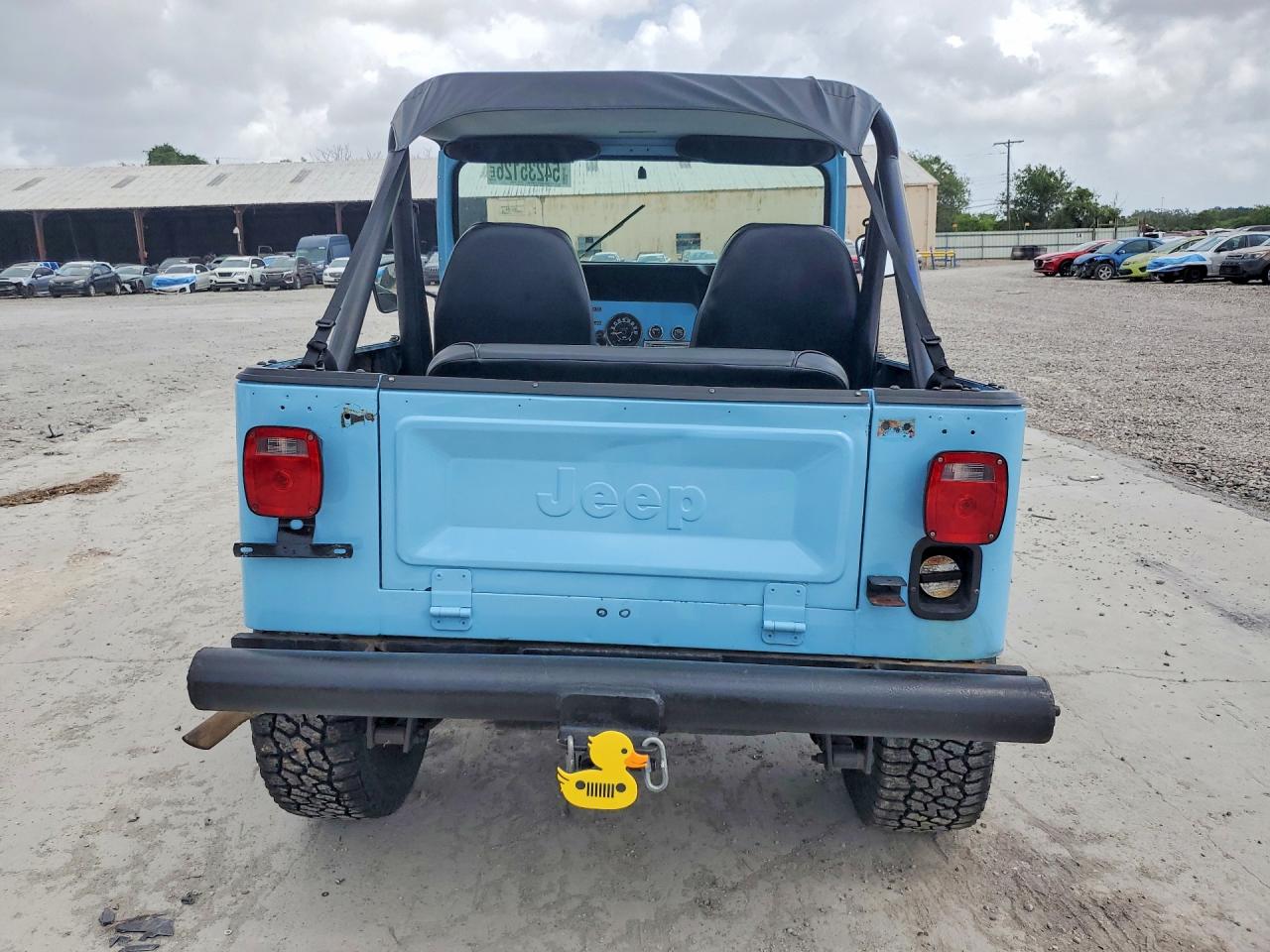 1983 Jeep Jeep Cj7 Blue vin: 1JCCM87AXDT067075