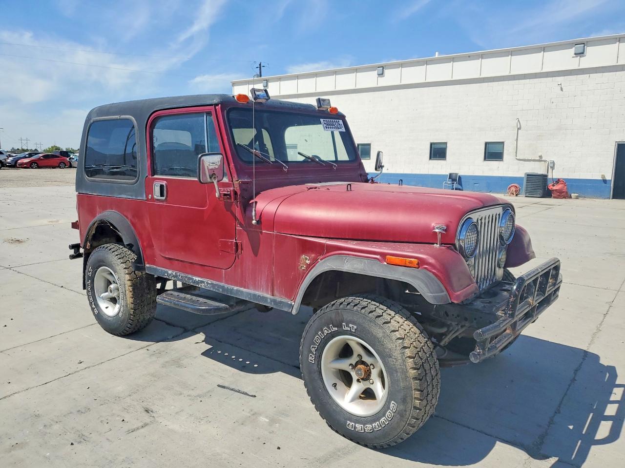 1984 Jeep Jeep Cj7 Two Tone vin: 1JCCM87E1ET066210