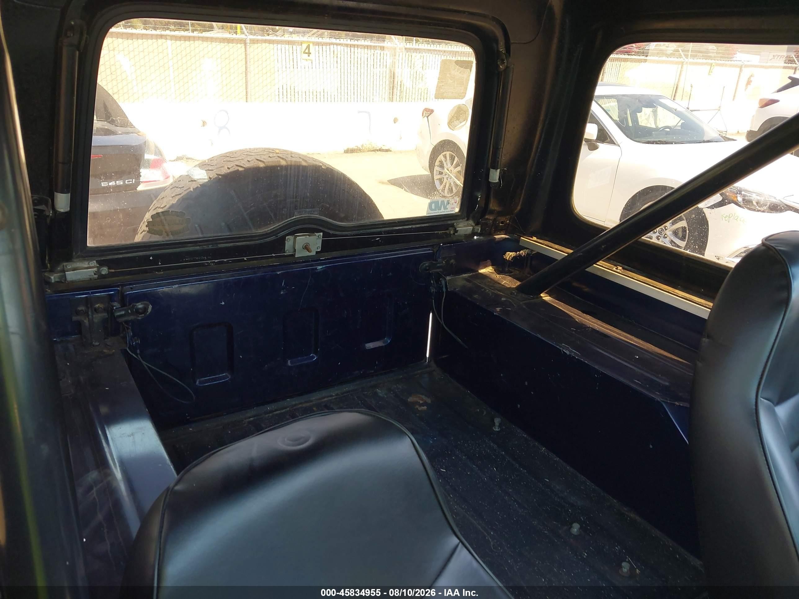 1986 Jeep Jeep Cj7 Blue vin: 1JCCM87E3GT073663