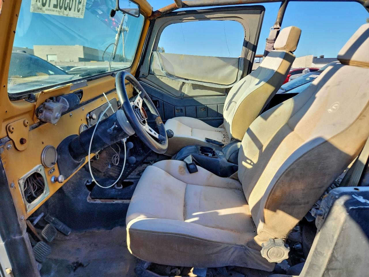 1985 Jeep Jeep Cj7 Gray vin: 1JCCM87E4FT059219