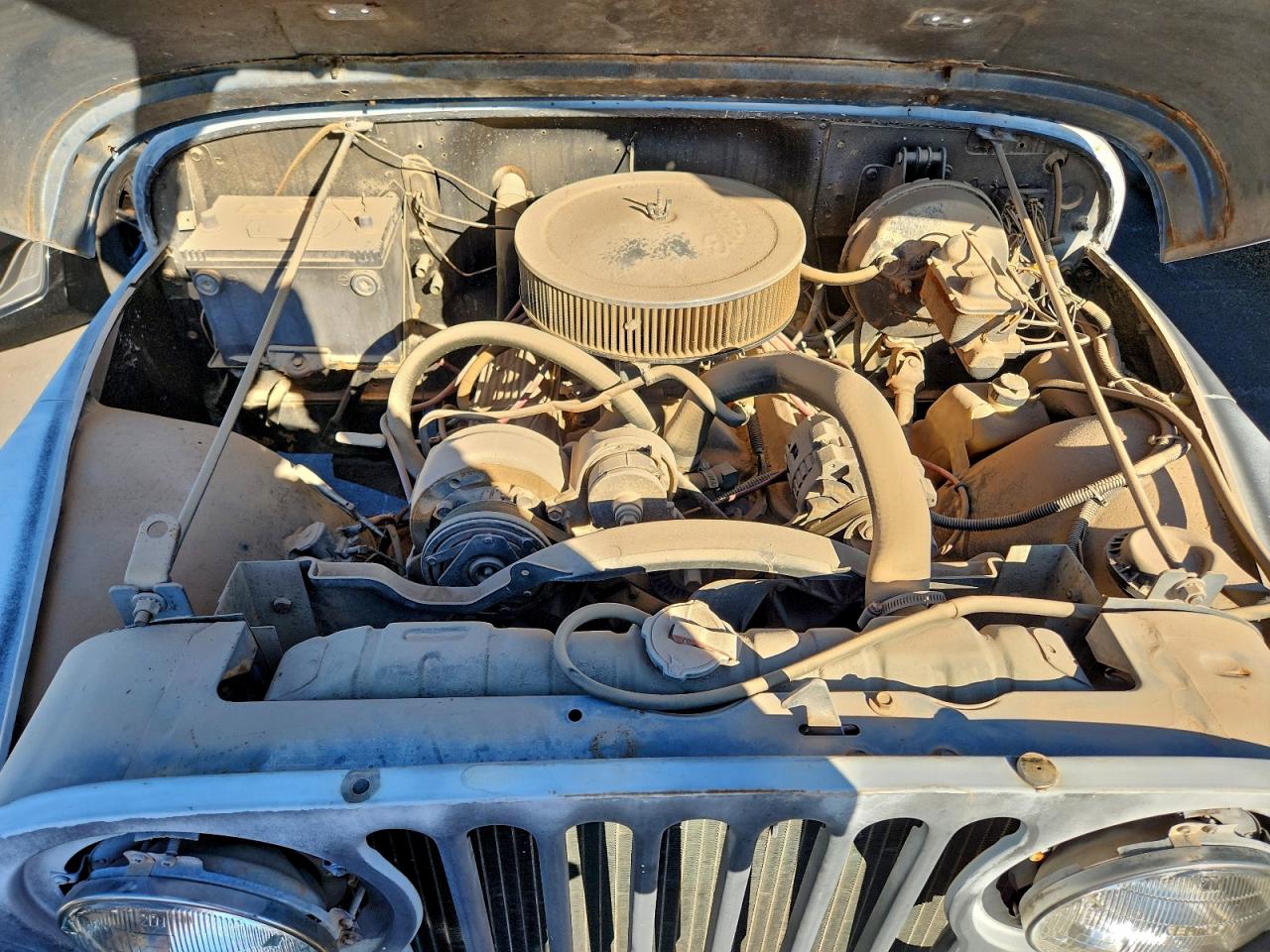 1985 Jeep Jeep Cj7 Gray vin: 1JCCM87E4FT059219