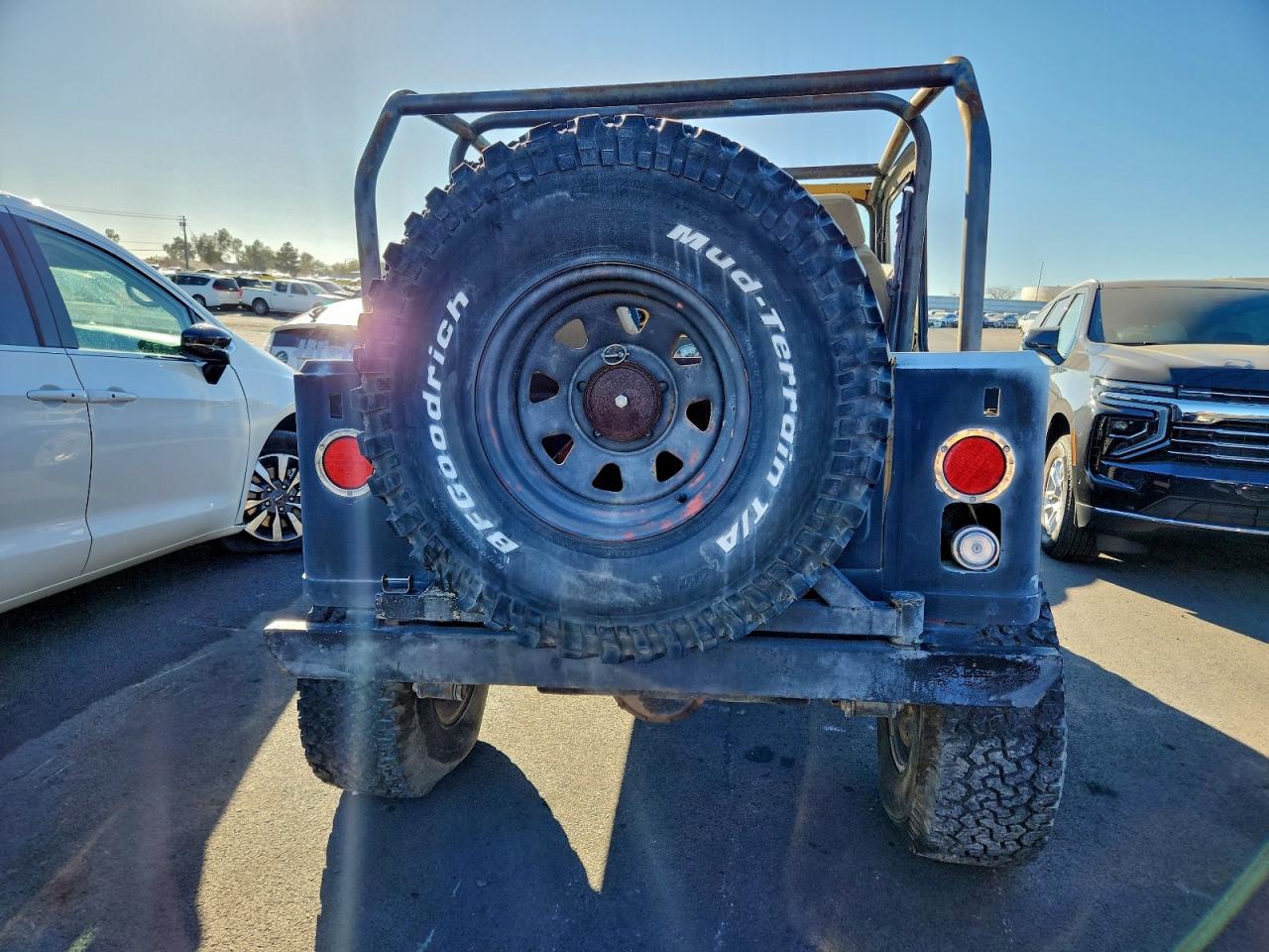 1985 Jeep Jeep Cj7 Gray vin: 1JCCM87E4FT059219