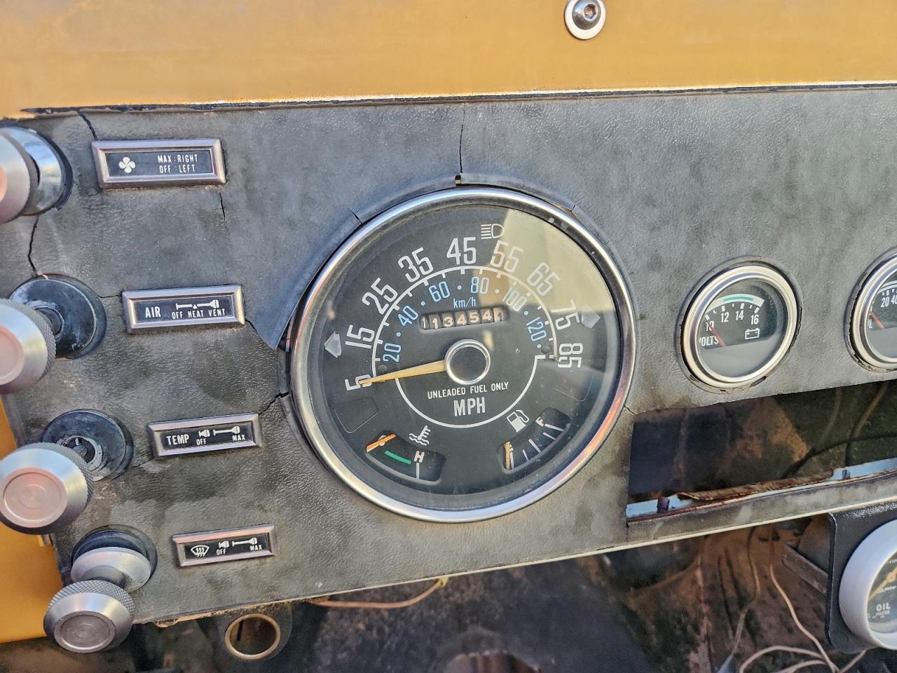 1985 Jeep Jeep Cj7 Gray vin: 1JCCM87E4FT059219