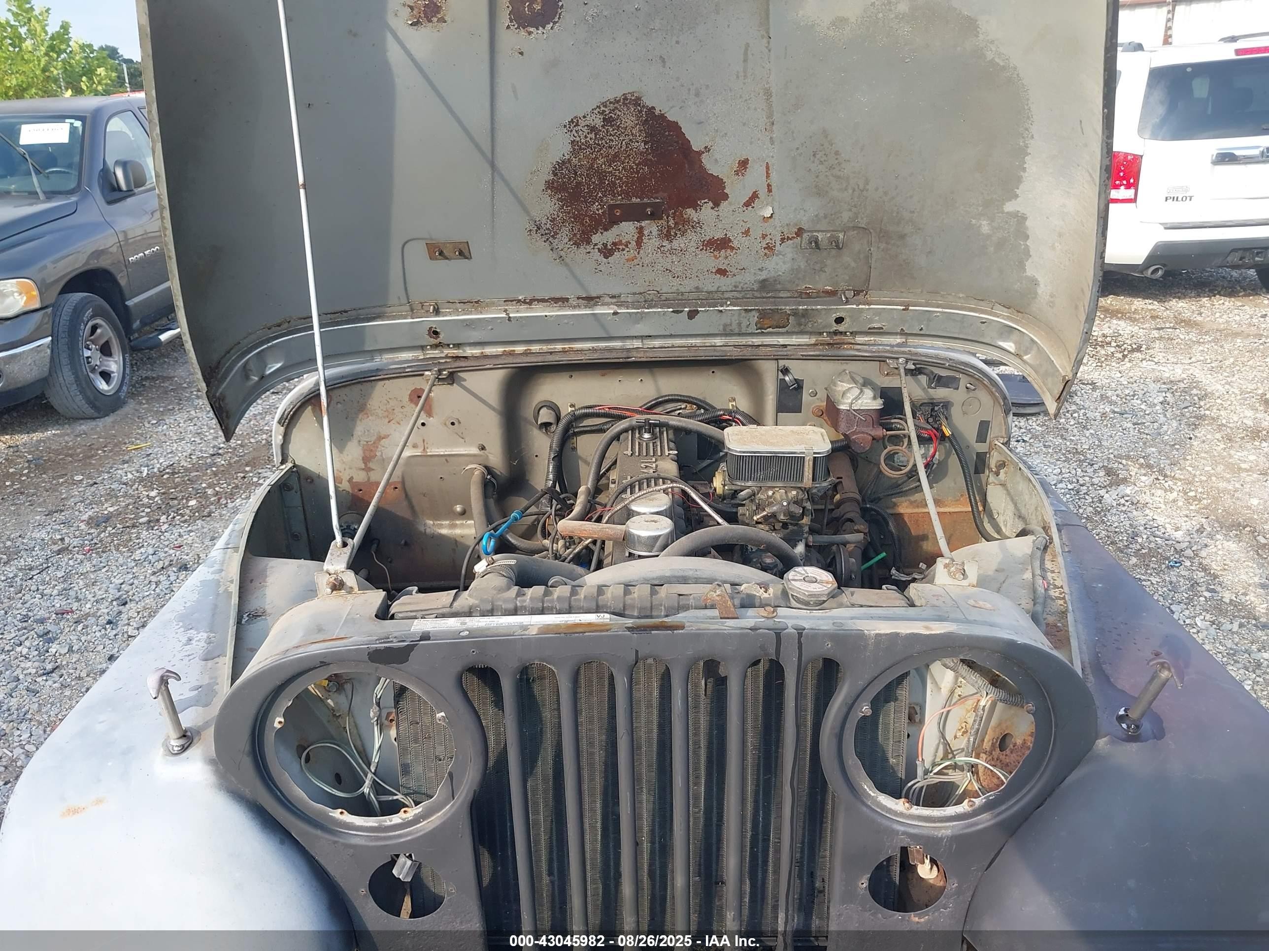 1983 Jeep Jeep Cj7 Gold vin: 1JCCM87E6DT054634