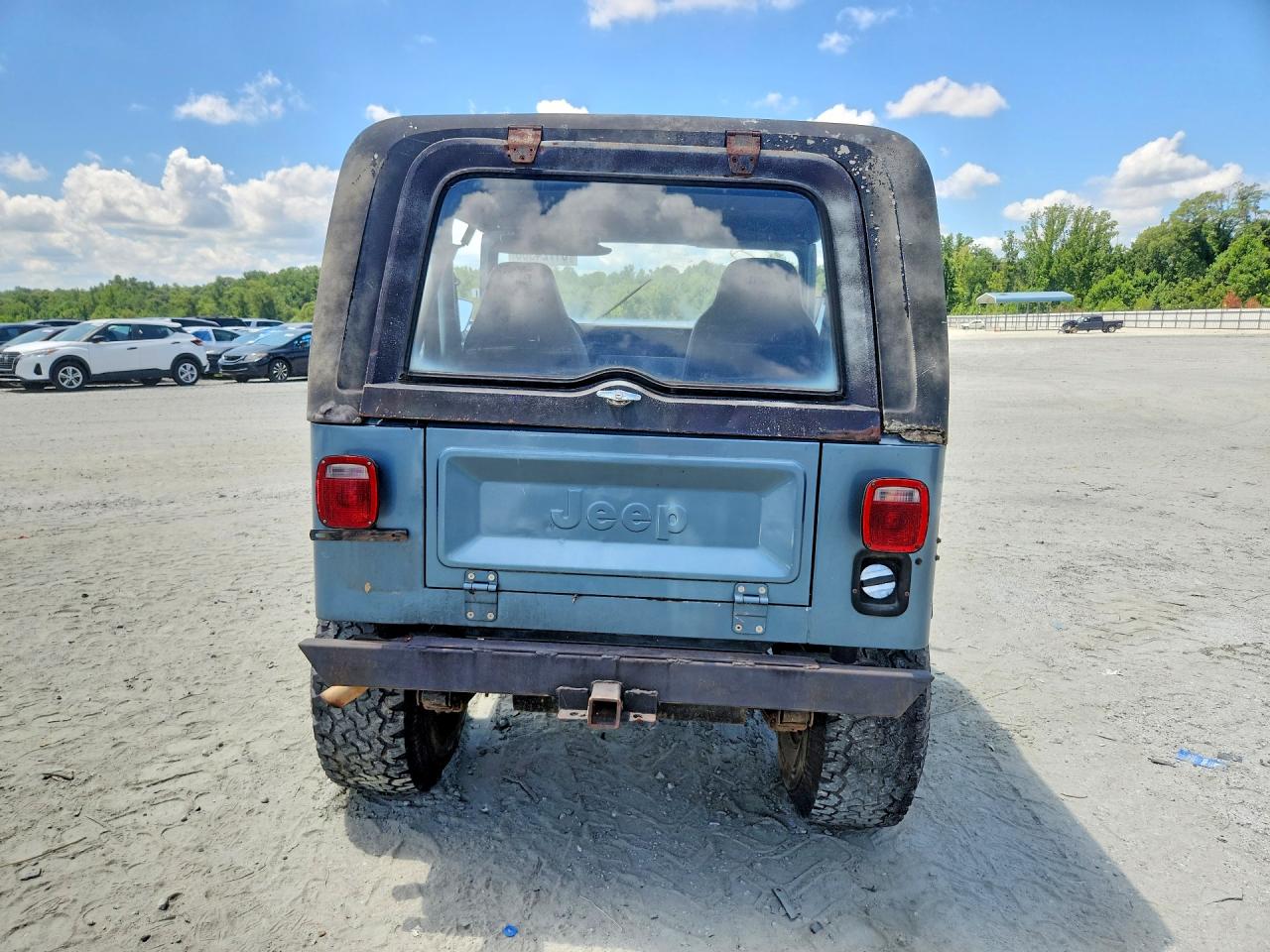 1981 Jeep Jeep Cj7 Blue vin: 1JCCM87EXBT027871