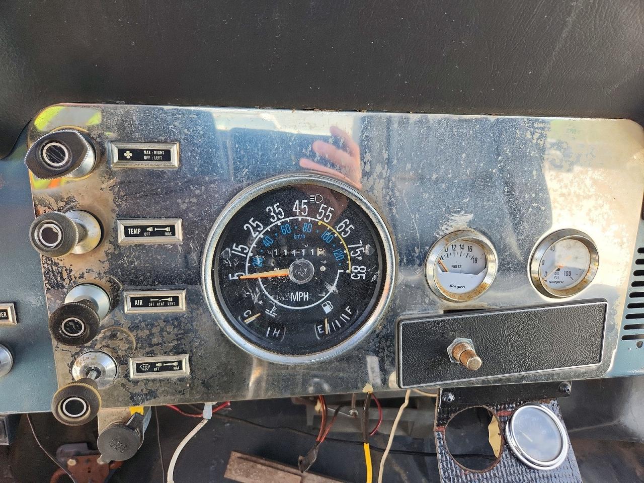 1981 Jeep Jeep Cj7 Blue vin: 1JCCM87EXBT027871
