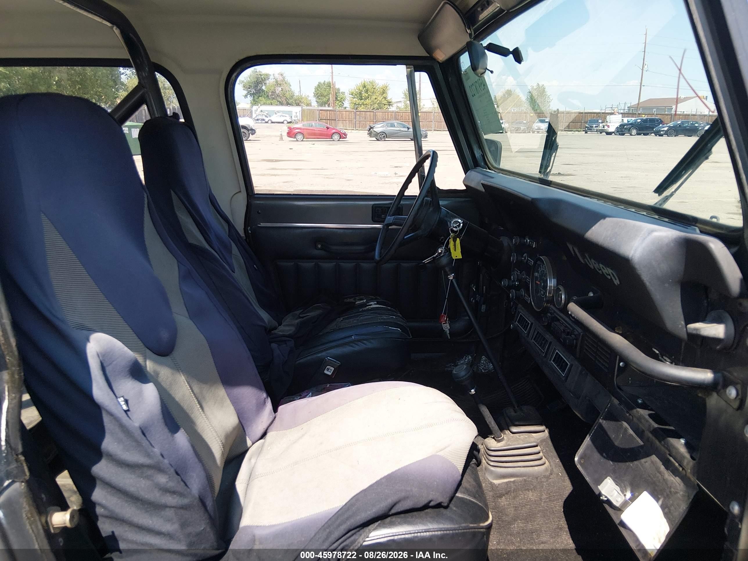 1986 Jeep Jeep Cj7 Black vin: 1JCCM87EXGT036917