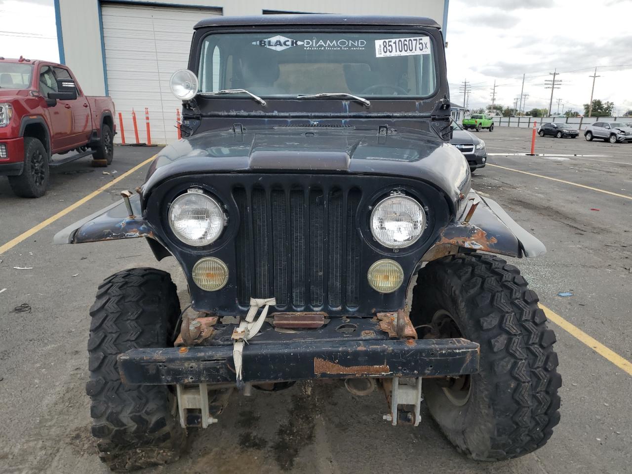 1982 Jeep Jeep Cj7 Black vin: 1JCCN87E4CT015102