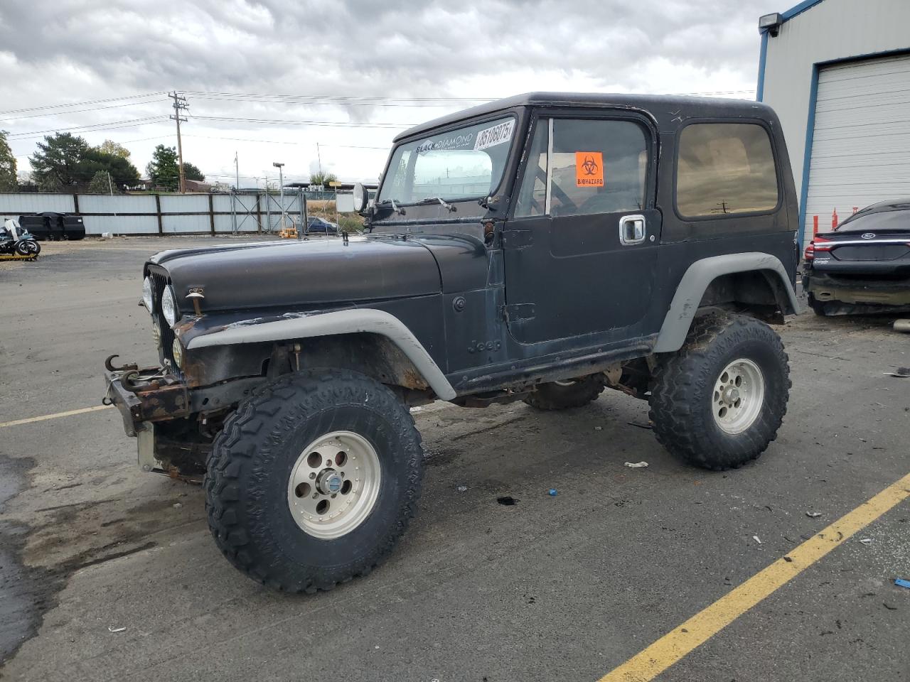 1982 Jeep Jeep Cj7 Black vin: 1JCCN87E4CT015102