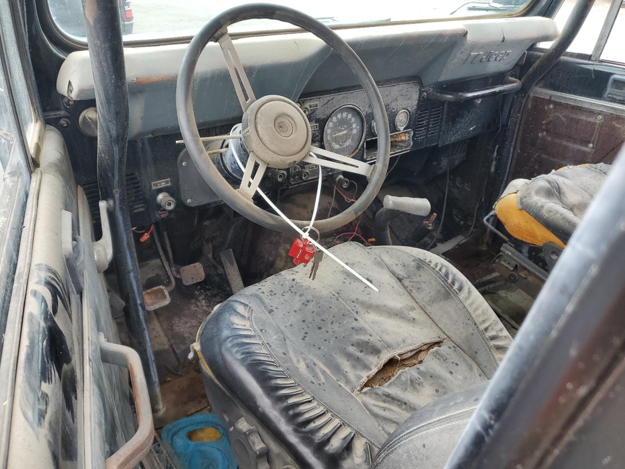1982 Jeep Jeep Cj7 Black vin: 1JCCN87E4CT015102