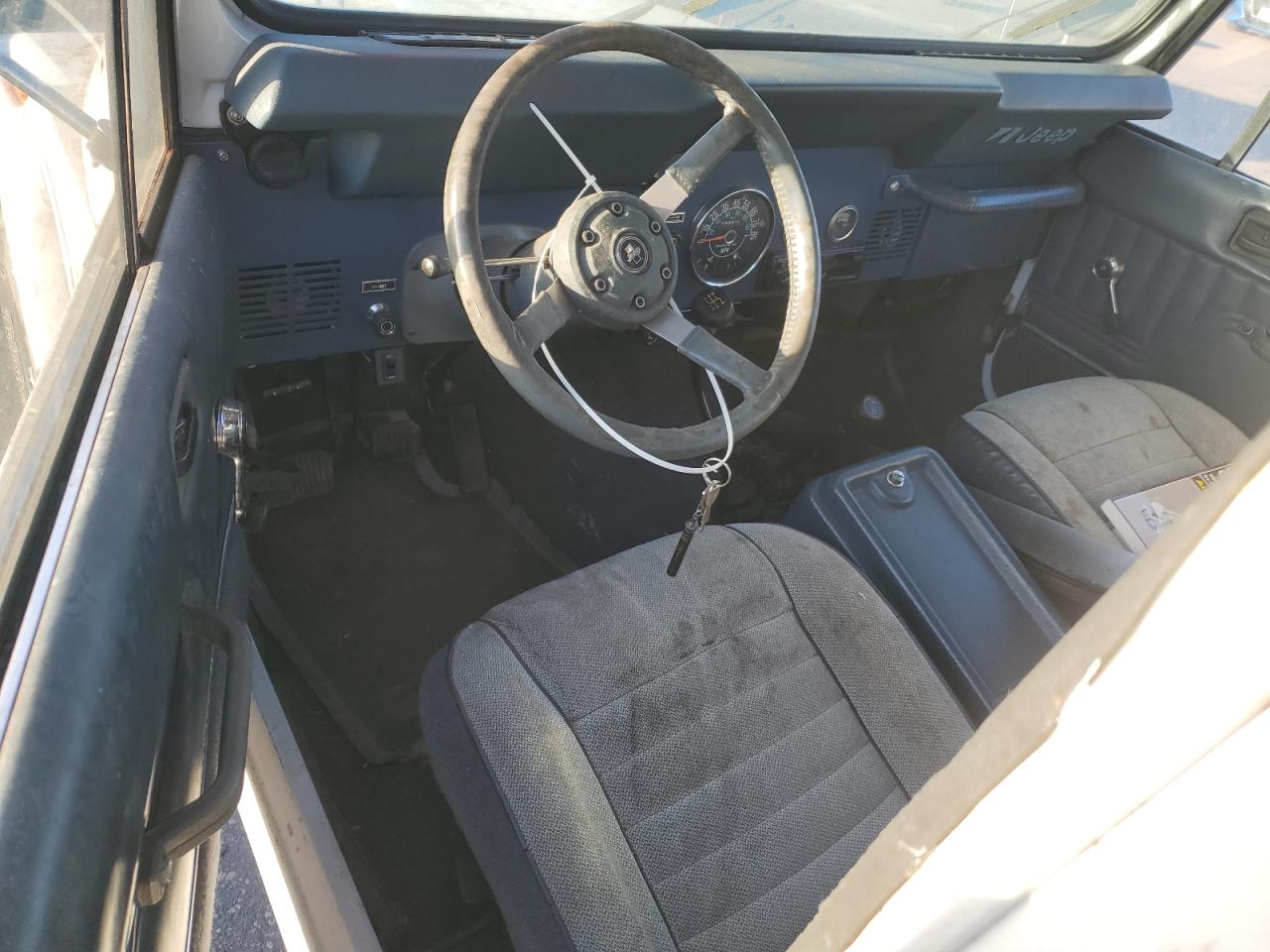 1982 Jeep Jeep Cj7 White vin: 1JCCN87E8CT025308