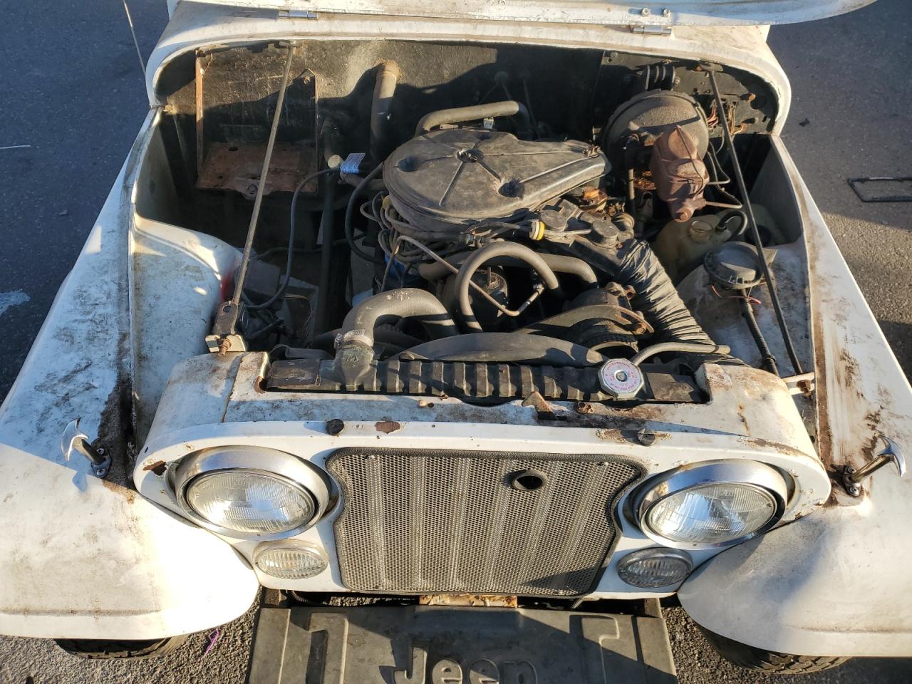 1982 Jeep Jeep Cj7 White vin: 1JCCN87E8CT025308