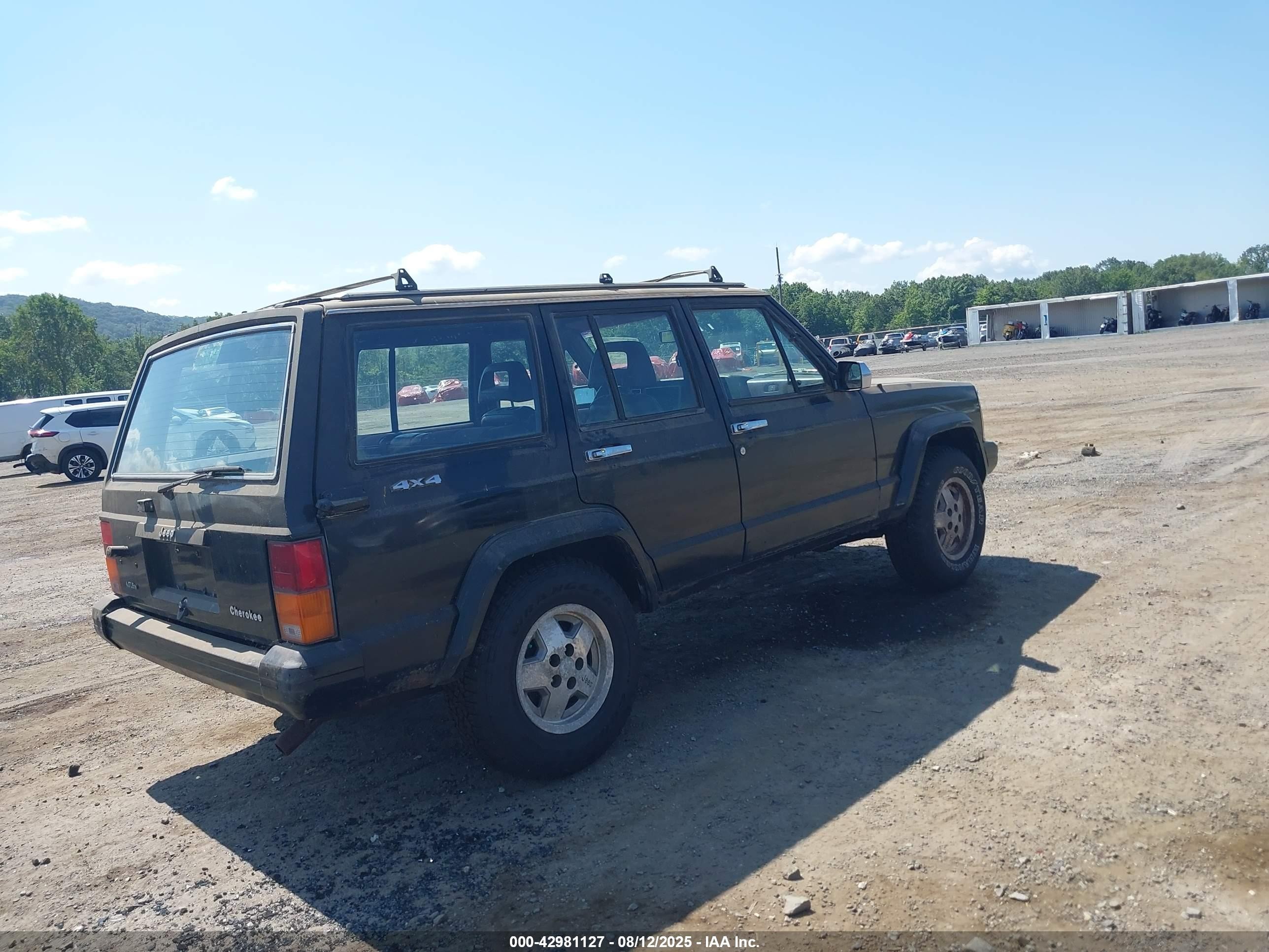 1988 Jeep Cherokee Laredo Черный vin: 1JCML784XJT022174