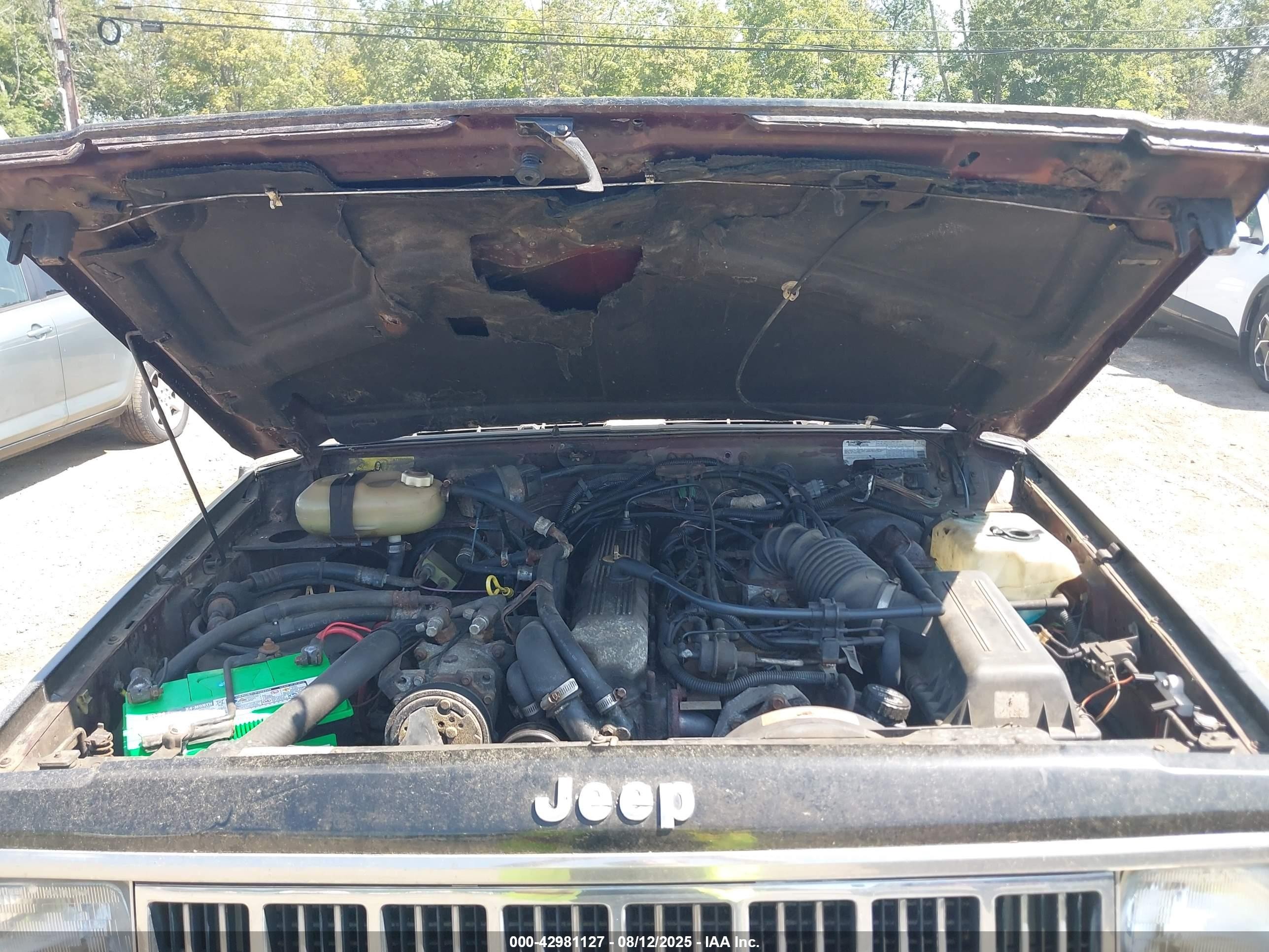 1988 Jeep Cherokee Laredo Черный vin: 1JCML784XJT022174