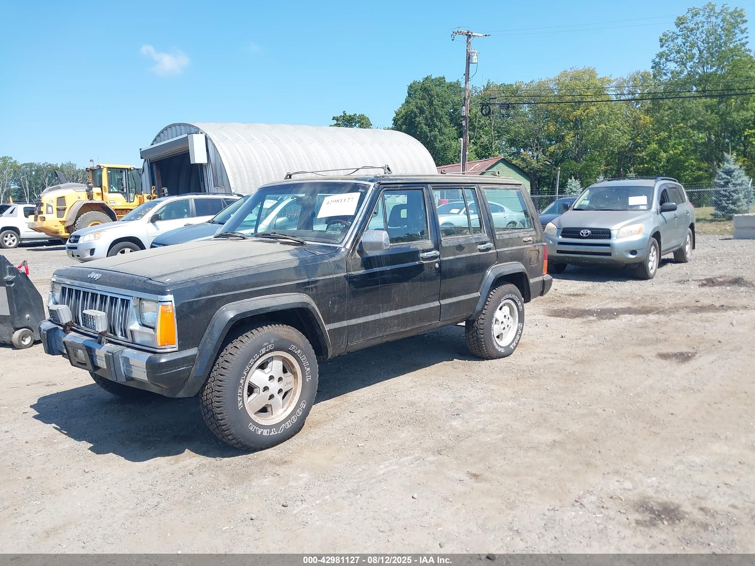 1988 Jeep Cherokee Laredo Черный vin: 1JCML784XJT022174