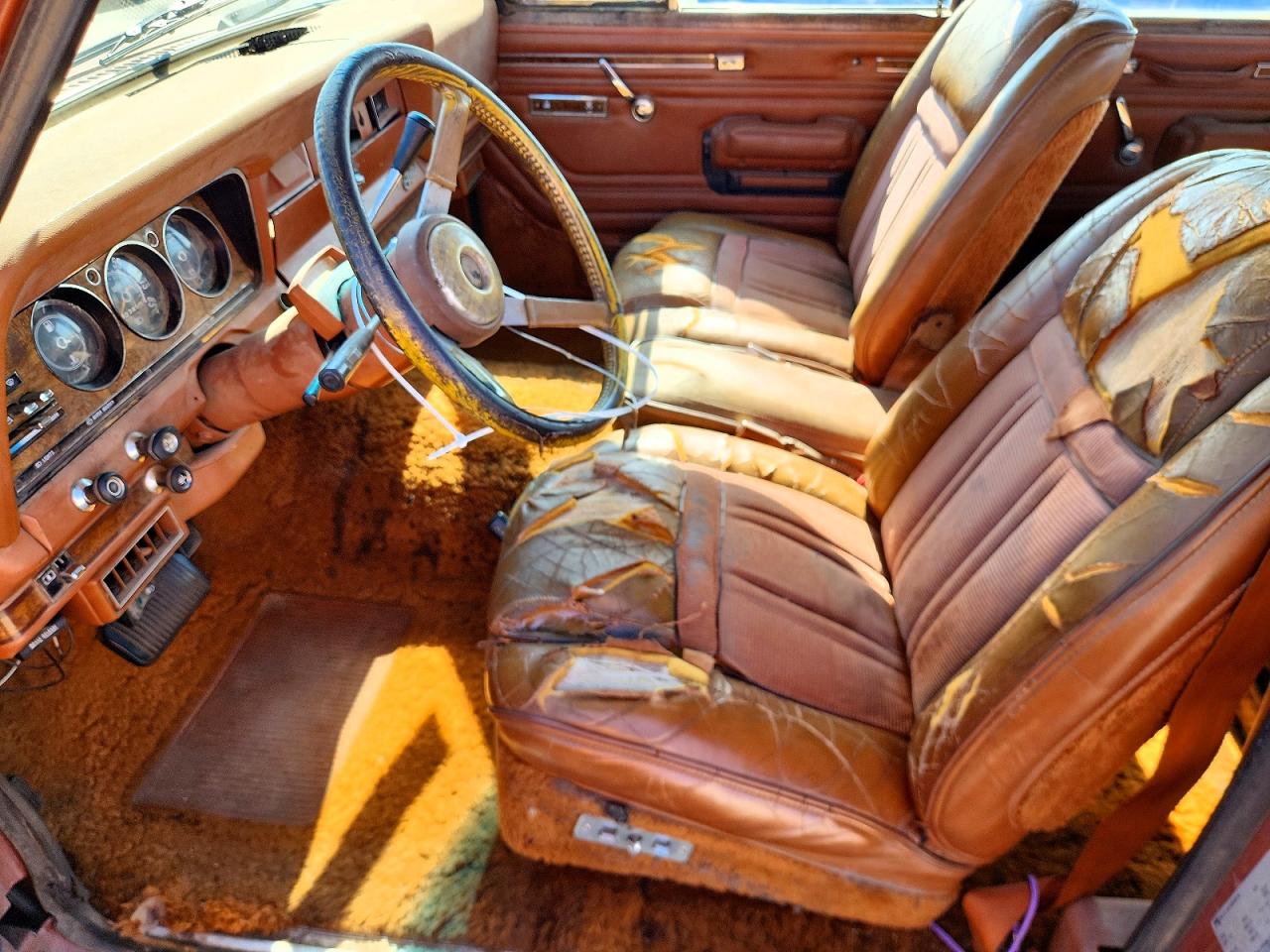 1982 Jeep Wagoneer Brown vin: 1JCNA15N2CT008261