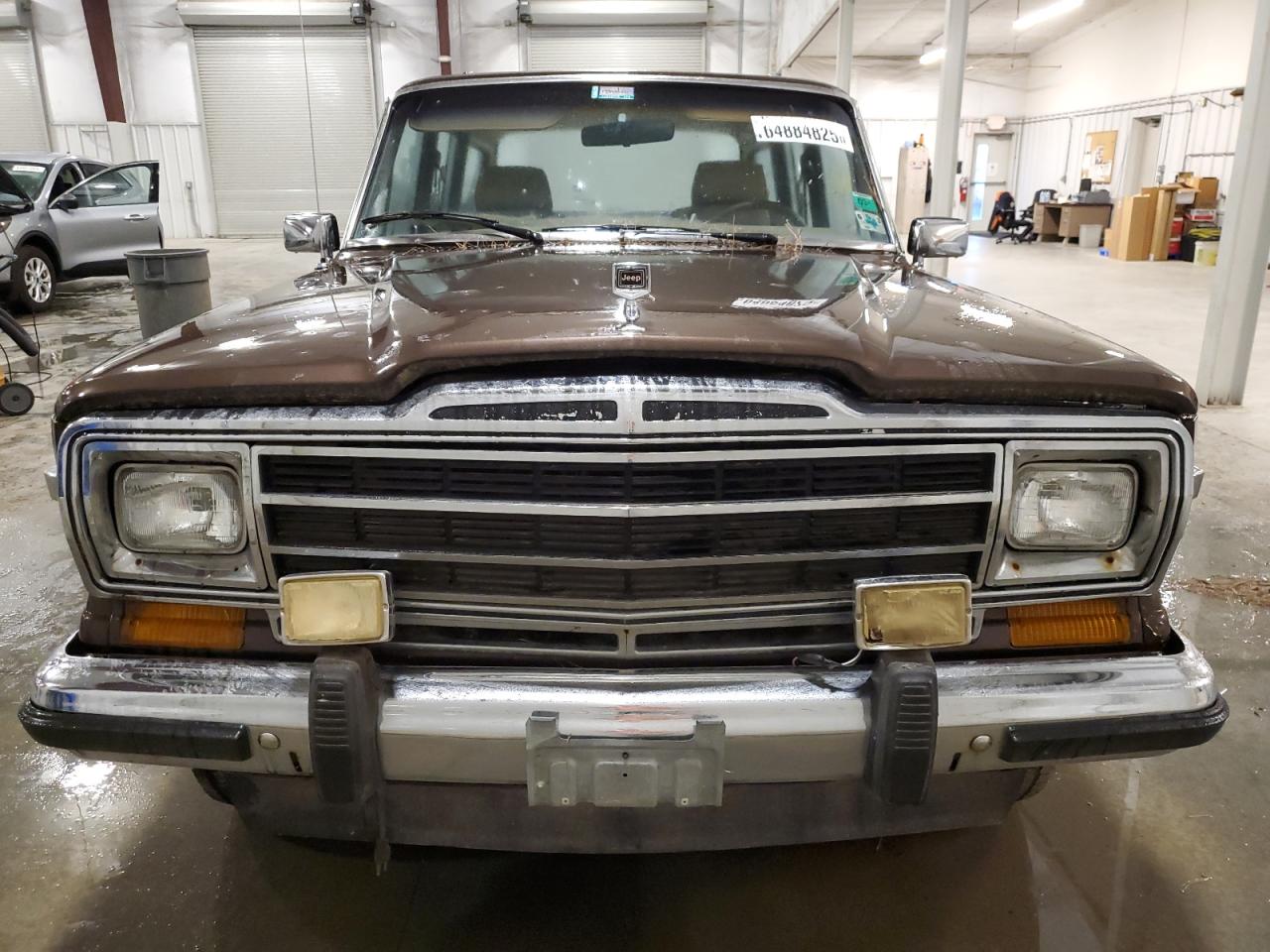 1987 Jeep Grand Wagoneer Brown vin: 1JCNJ15U0HT003672
