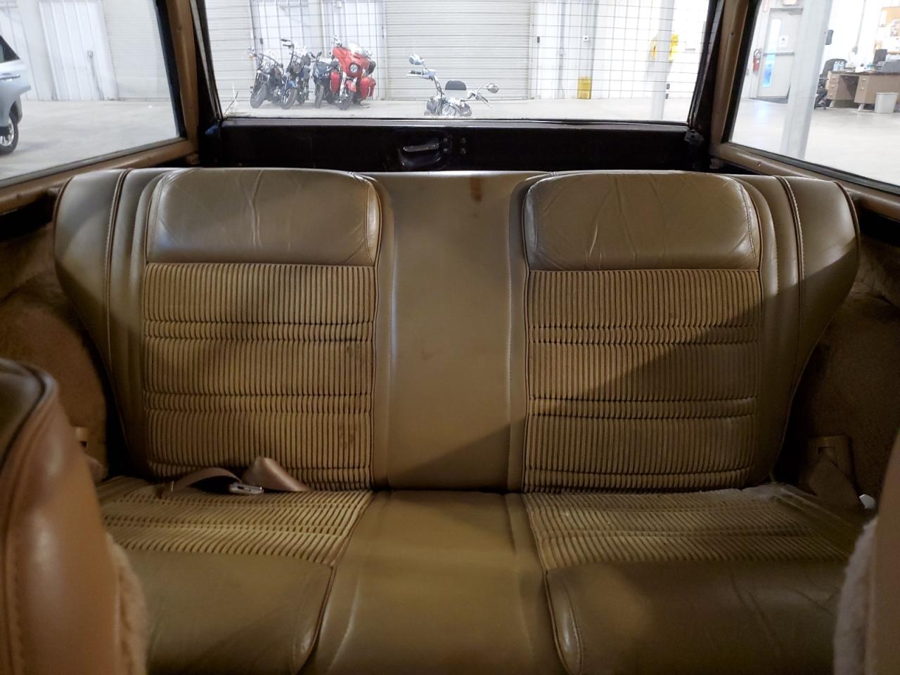1987 Jeep Grand Wagoneer Brown vin: 1JCNJ15U0HT003672