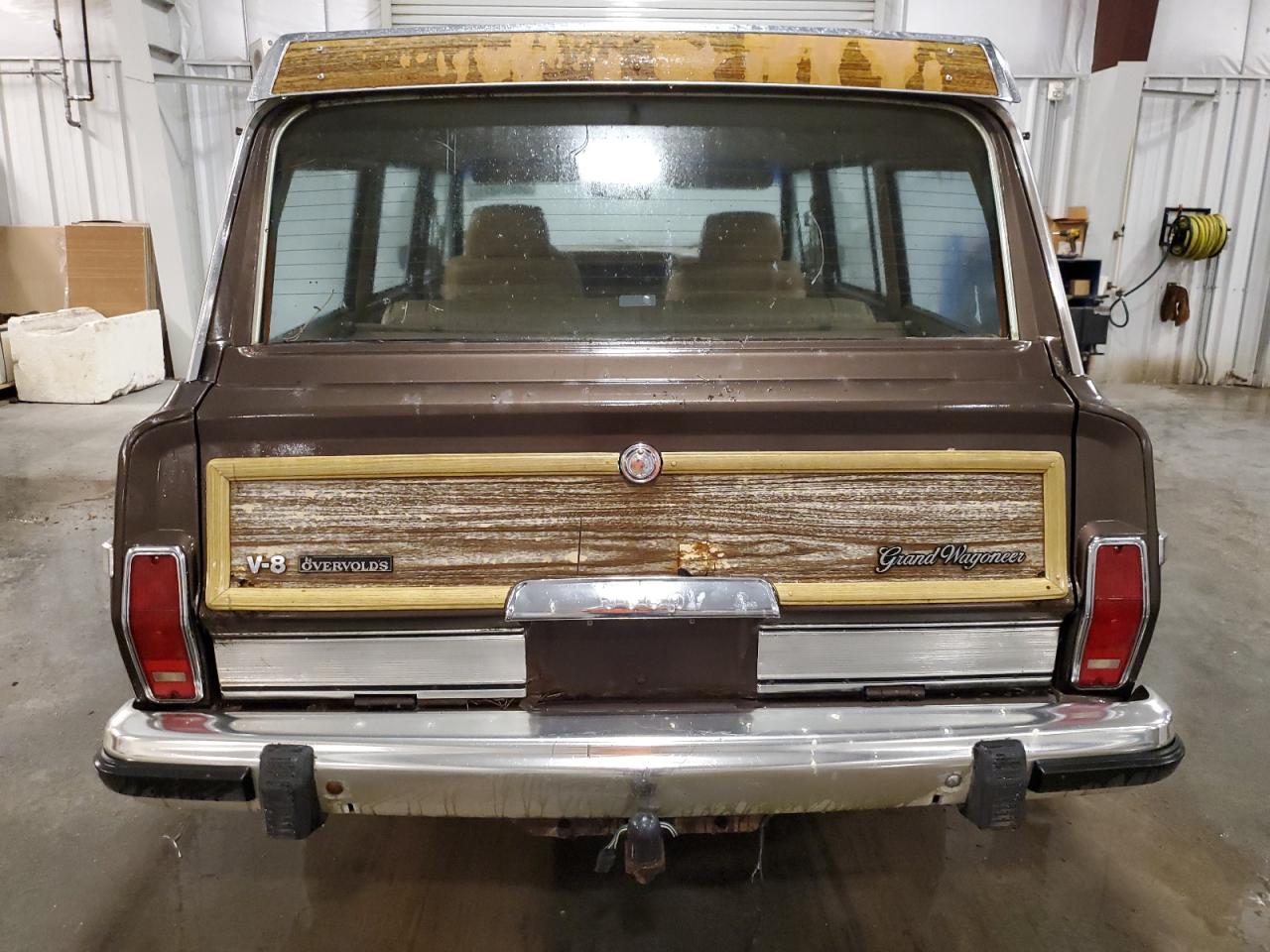 1987 Jeep Grand Wagoneer Brown vin: 1JCNJ15U0HT003672