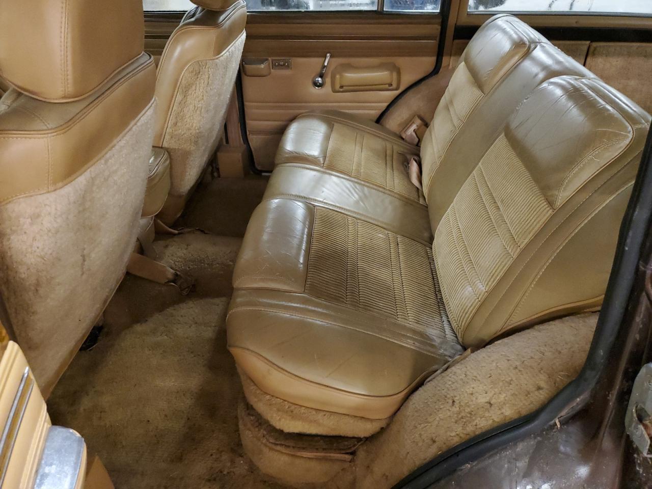 1987 Jeep Grand Wagoneer Brown vin: 1JCNJ15U0HT003672