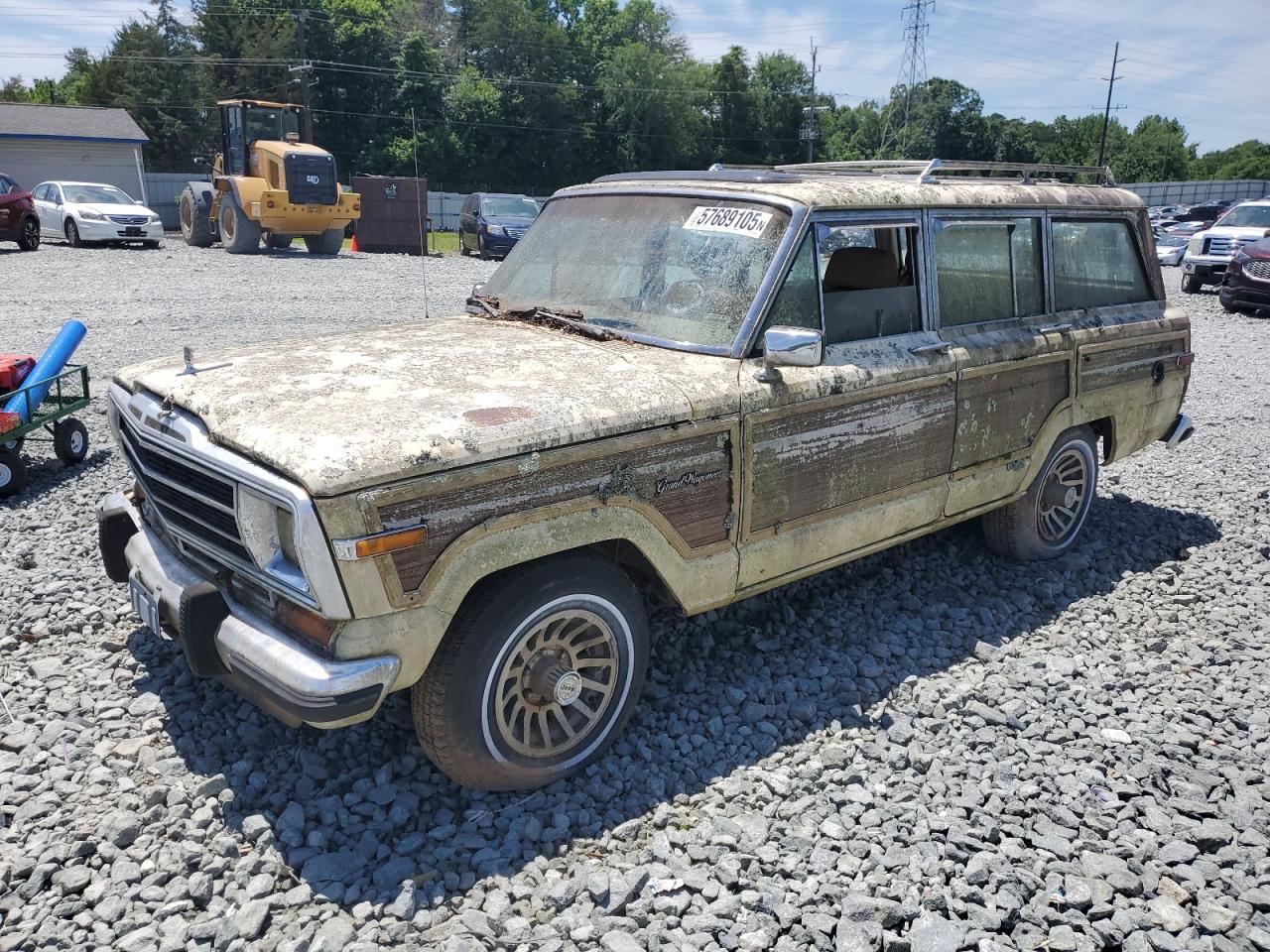 1988 Jeep Grand Wagoneer    Cream vin: 1JCNJ15U3JT159548