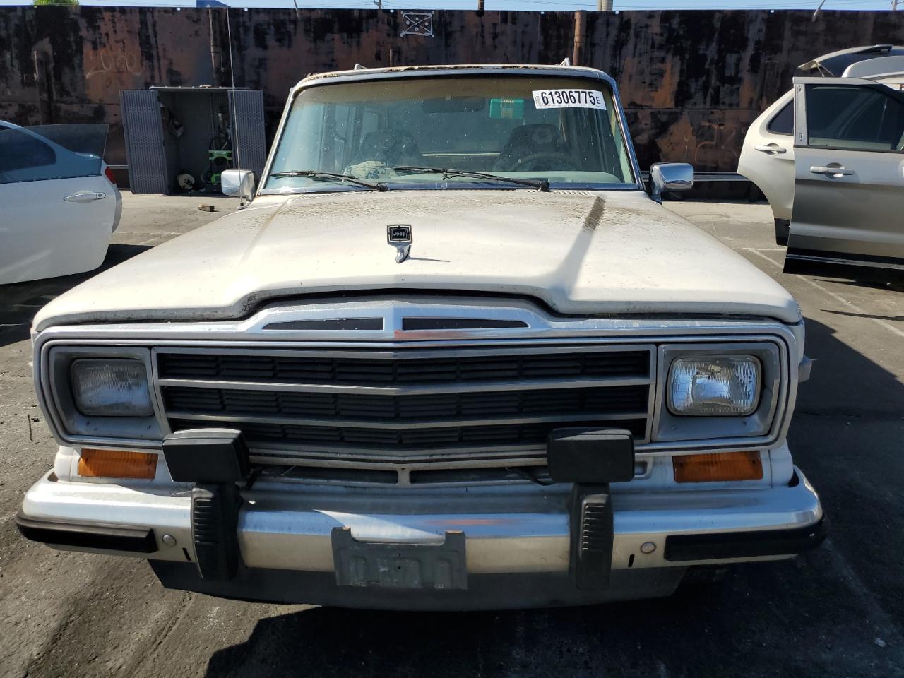 1987 Jeep Grand Wagoneer Белый vin: 1JCNJ15U4HT054494