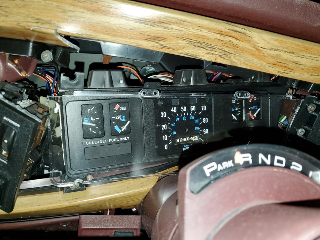 1988 Jeep Grand Wagoneer Two Tone vin: 1JCNJ15U7JT193363
