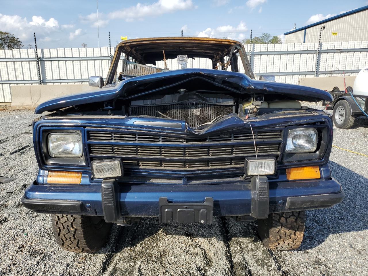 1987 Jeep Grand Wagoneer    Двухцветный vin: 1JCNJ15U9HT036749