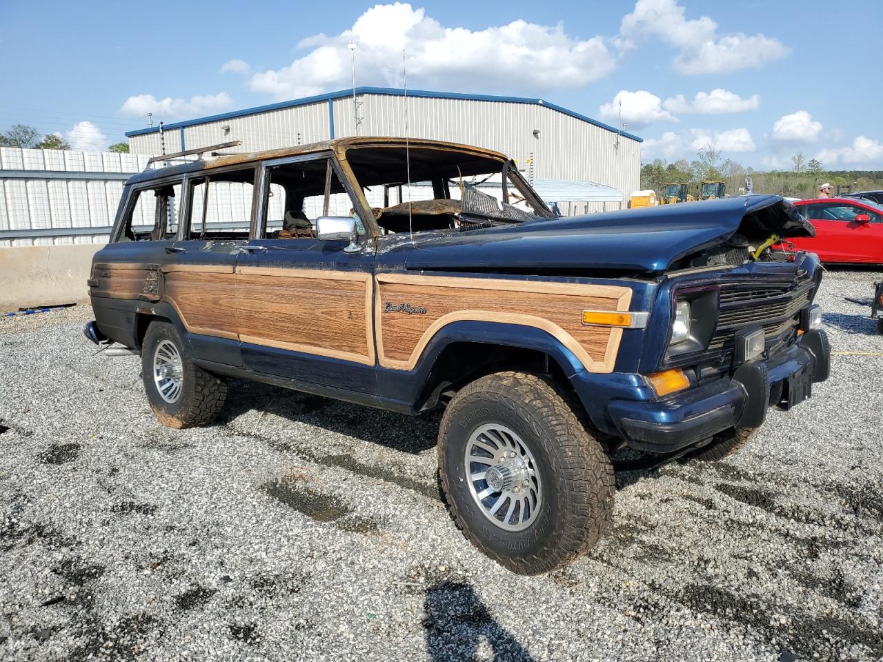 1987 Jeep Grand Wagoneer    Двухцветный vin: 1JCNJ15U9HT036749