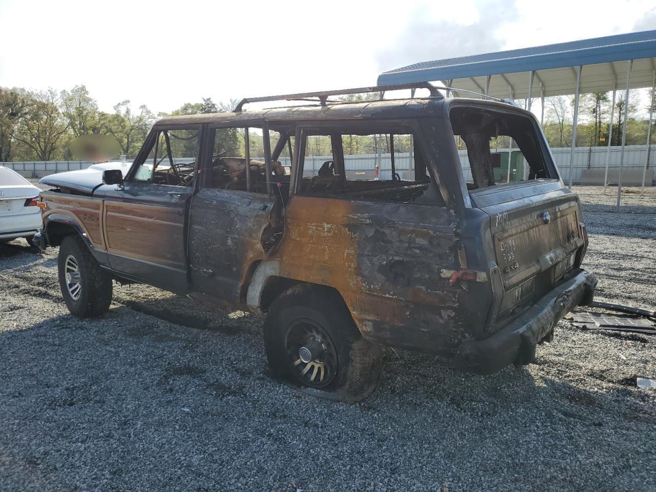 1987 Jeep Grand Wagoneer    Двухцветный vin: 1JCNJ15U9HT036749
