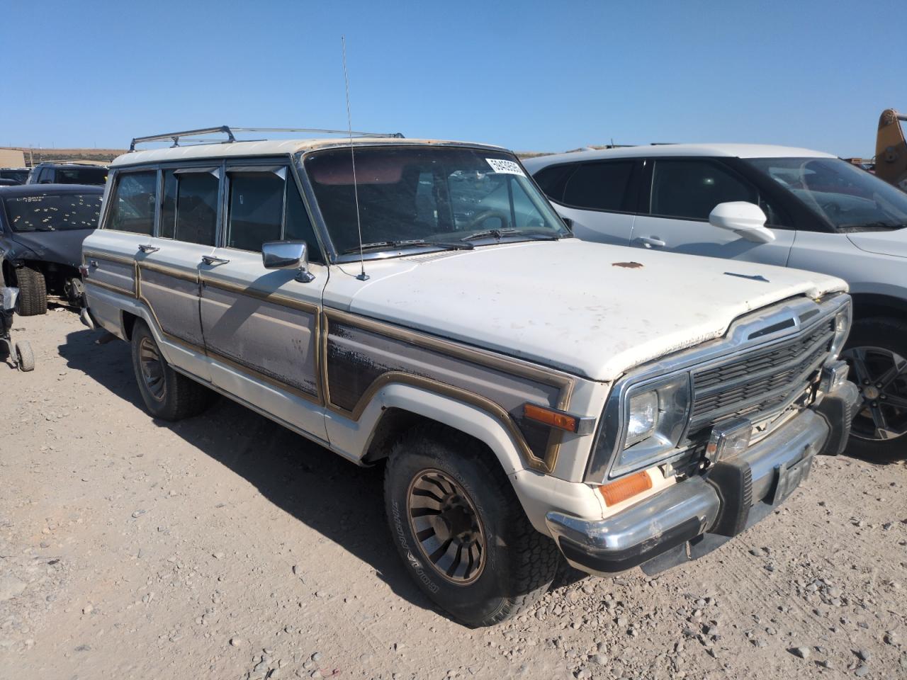 1987 Jeep Grand Wagoneer    Белый vin: 1JCNJ15UXHT013691