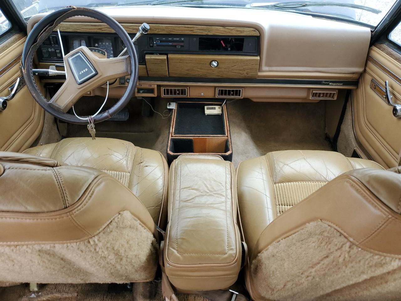 1987 Jeep Grand Wagoneer Two Tone vin: 1JCNJ15UXHT043452