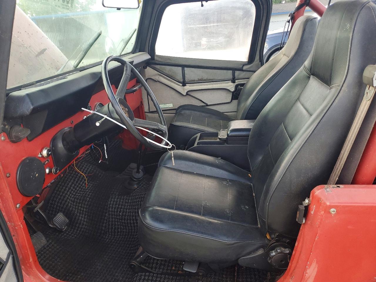 1986 Jeep Jeep Cj7 Red vin: 1JCUM87A3GT051552