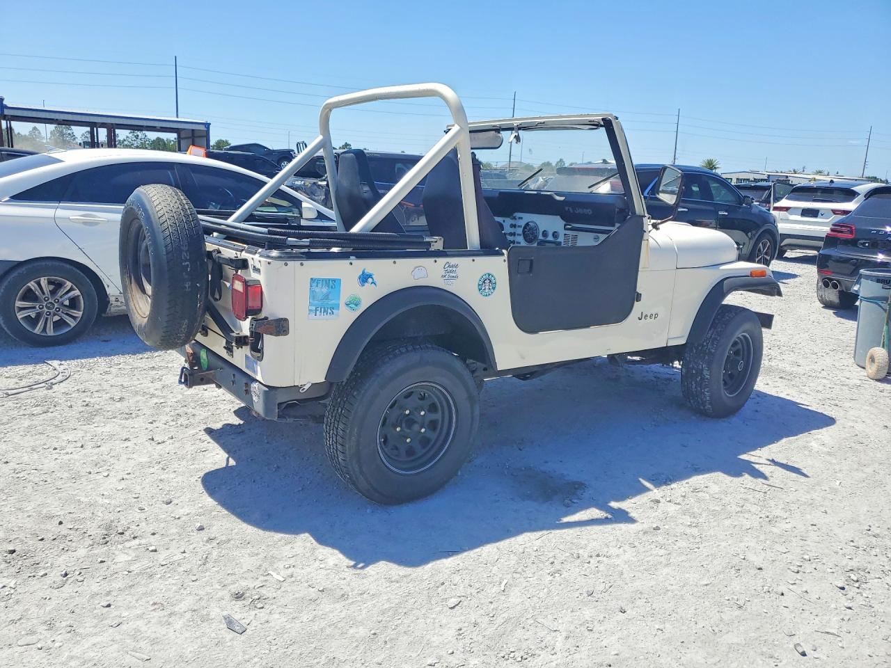 1985 Jeep Jeep Cj7 Белый vin: 1JCUM87A4FT065622