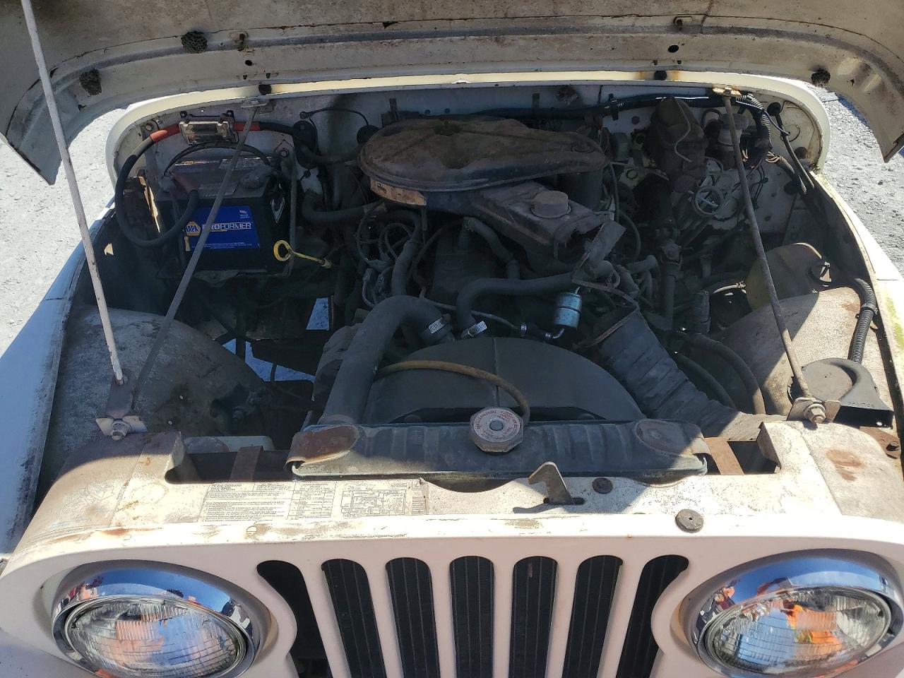 1985 Jeep Jeep Cj7 Белый vin: 1JCUM87A4FT065622